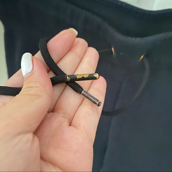 NIKE Black Logo Drawstring Basic Sweatpants Joggers - Picture 4 of 6